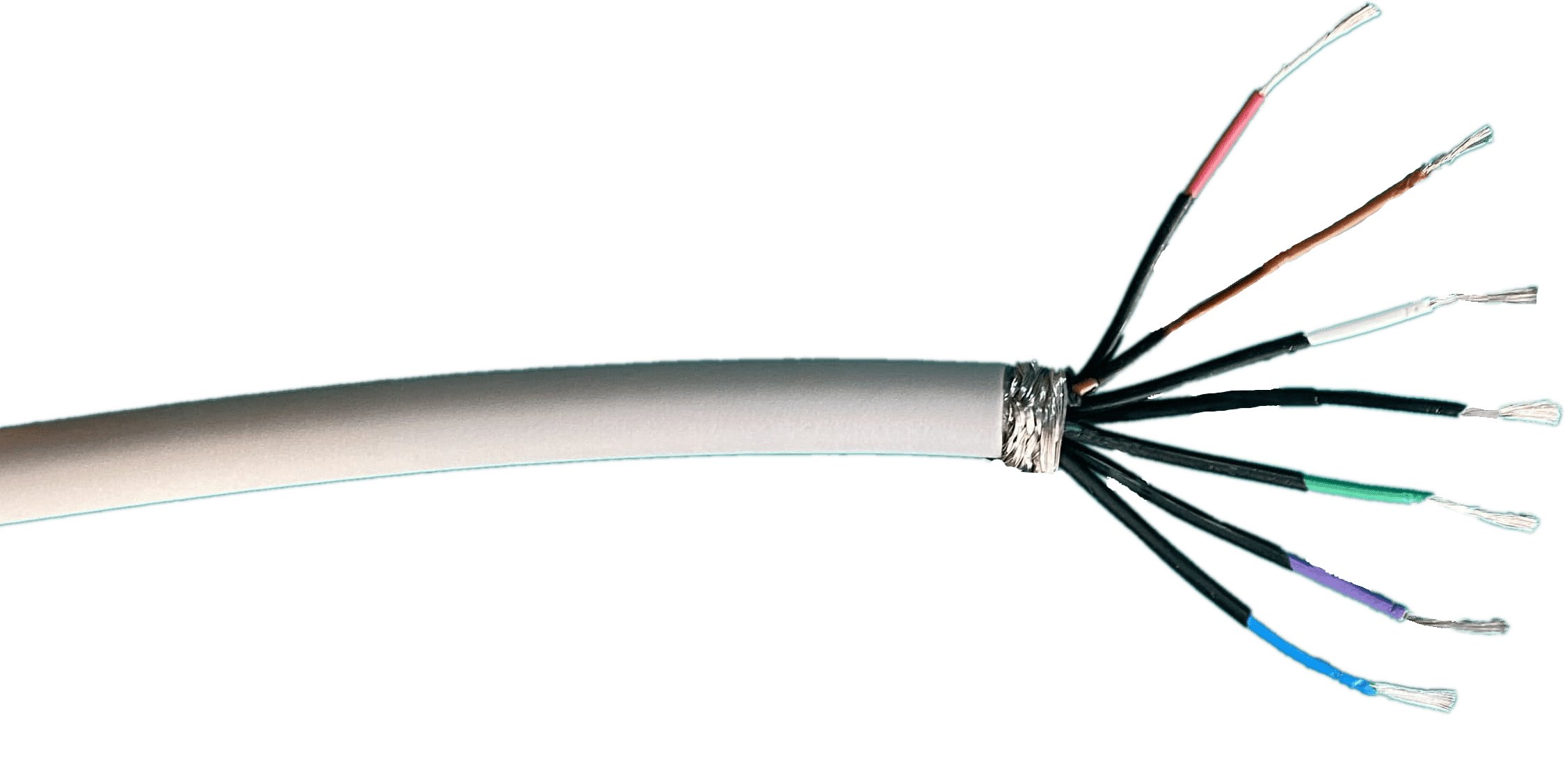  L-003 - 7ми-жильный экранированный кабель, биоустойчивый, диаметр 6 мм