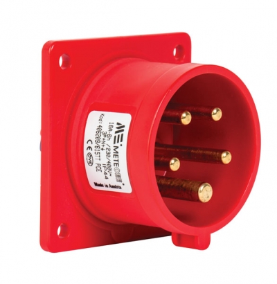 Штекер с фланцем (прямой) / 406209