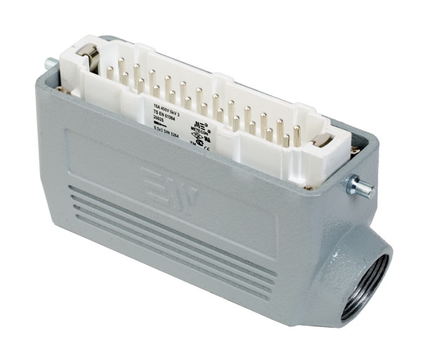 Штекер (для боковой защелки, один фиксатор) / 403541