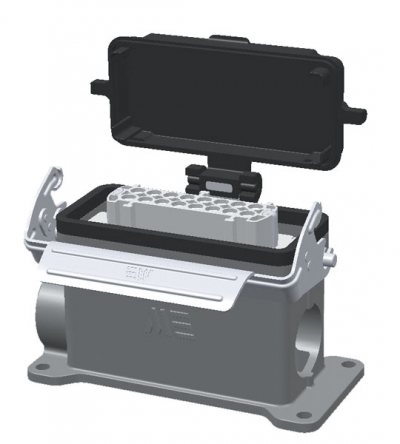 Розетка (Çift Giriş Одиночная защелка Kapaklı) / 403724S