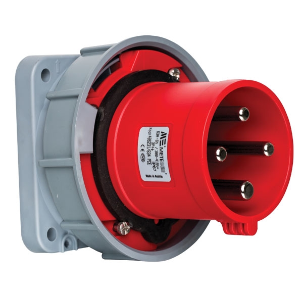 Штекер с фланцем (прямой) / 406231