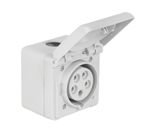 Розетка для поверхностного монтажа / T1186