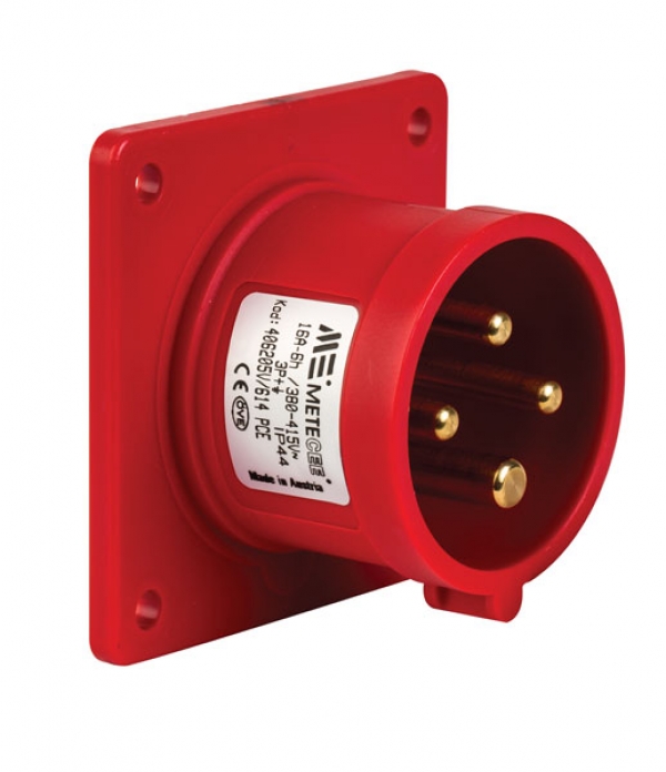 Штекер с фланцем (прямой) / 406205V