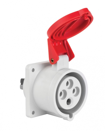 Гнездо с фланцем (прямой) / T13710