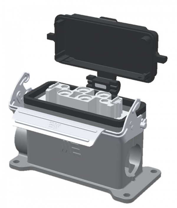 Розетка (Çift Giriş Tek Mandallı Kapaklı) / 403764S