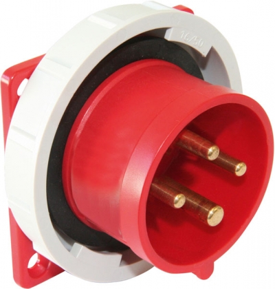 Штекер с фланцем (прямой) / 406219V