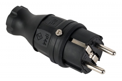 Резиновый Прямой штекер / 404001