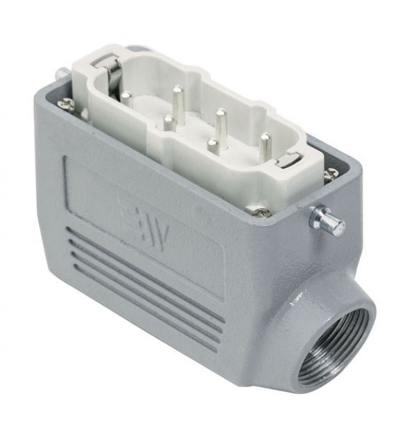 Штекер (для боковой защелки, один фиксатор) / 403561