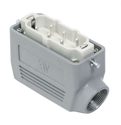 Штекер (для боковой защелки, один фиксатор) / 403561