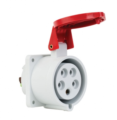 Гнездо с фланцем (прямой) / T132002