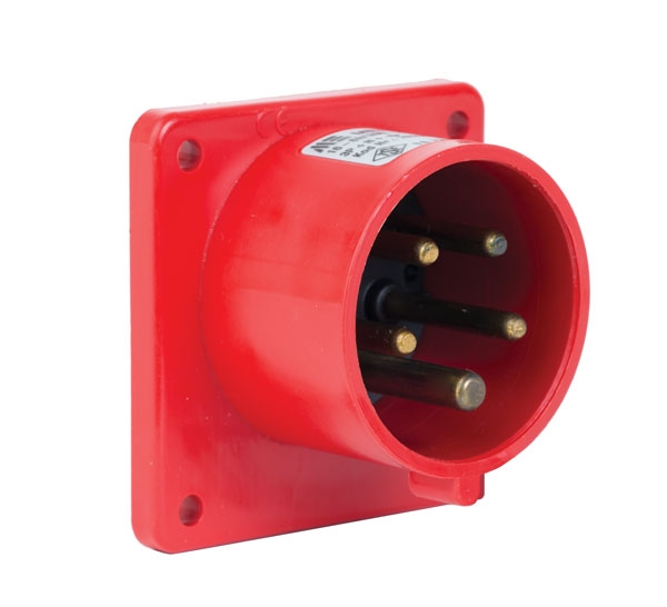 Штекер с фланцем (прямой) / T282001V