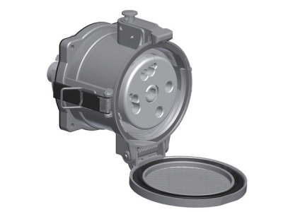 Гнездо с фланцем (прямой) (Pilot Kontaklı) / T3PS2D3NE01P