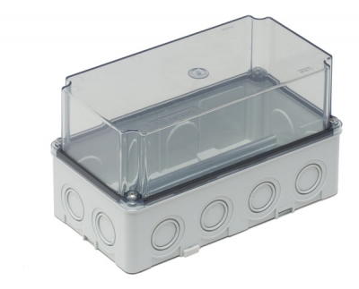 Горизонтальная клеммная коробка (глубокая прозрачная крышка) / 40202307