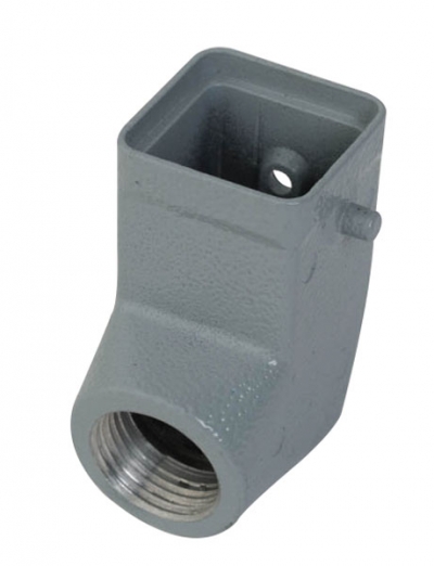 Корпус для штекера угловой / 29019