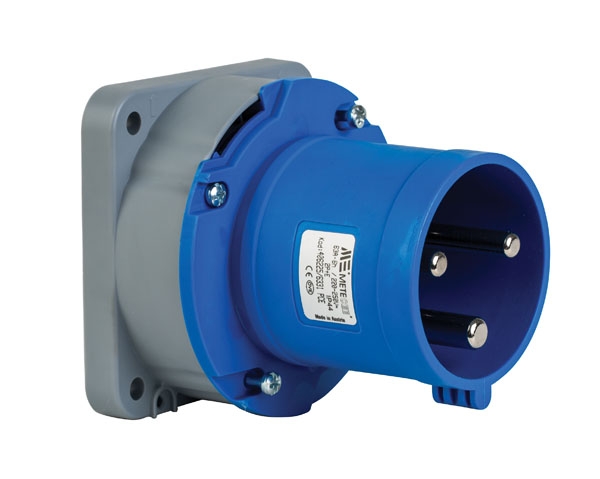 Штекер с фланцем (прямой) / 406225