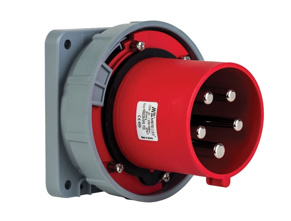 Штекер с фланцем (прямой) / 406239