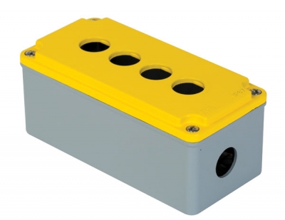 Алюминиевая кнопка коробка (Dörtlü) / 402621