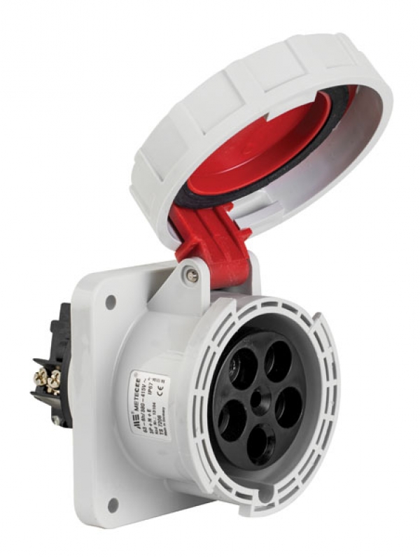 Гнездо с фланцем (прямой) / T13104