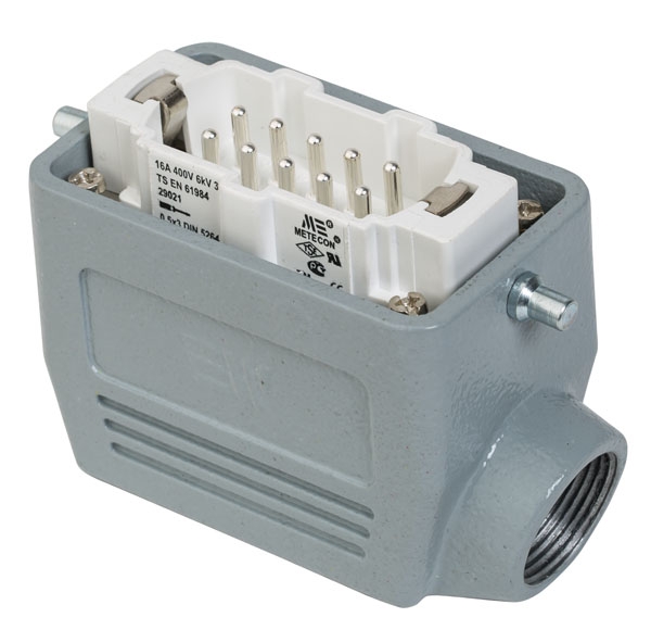 Штекер (для боковой защелки, один фиксатор) / 403501