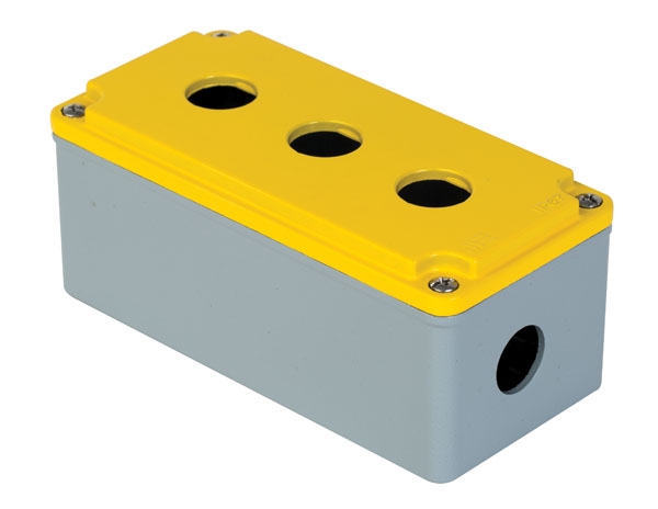 Алюминиевая кнопка коробка (Üçlü) / 402620