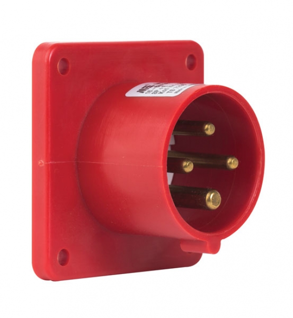 Штекер с фланцем (прямой) / T28112