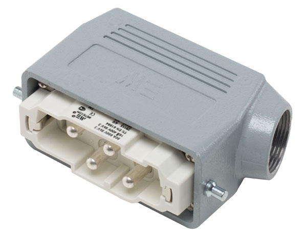 Штекер (для боковой защелки, один фиксатор) / 403581