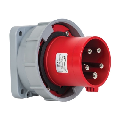 Штекер с фланцем (прямой) / 406235