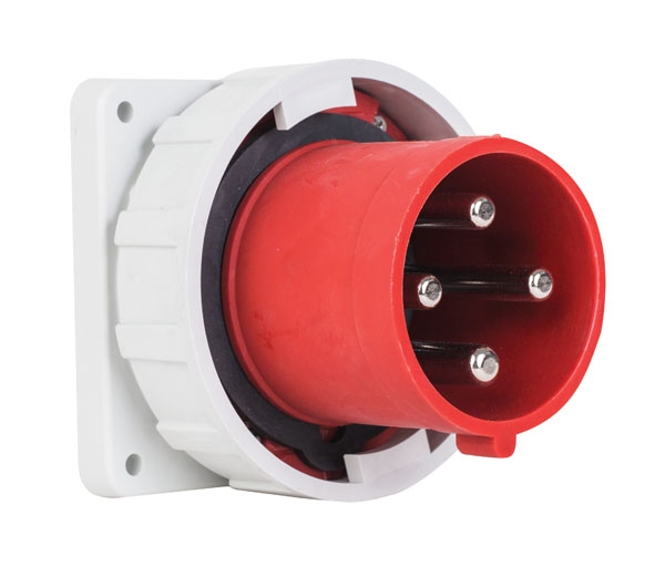 Штекер с фланцем (прямой) / T2861