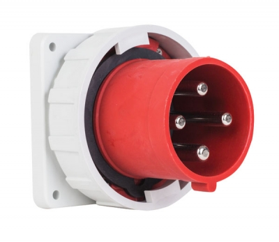 Штекер с фланцем (прямой) / T2861